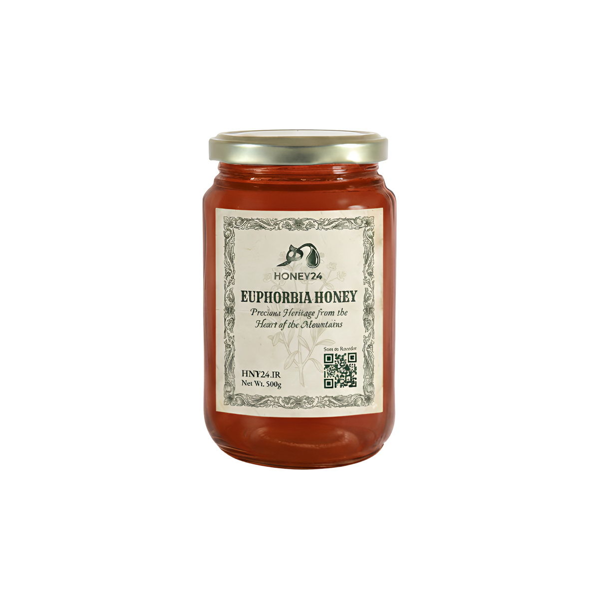 شیشه عسل طبیعی و ارگانیک شرتیزه هانی24