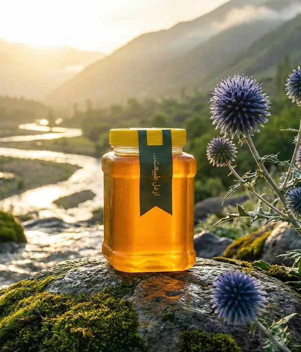 شیشه عسل طبیعی شکرتیغال طالقان هانی24 درمانی