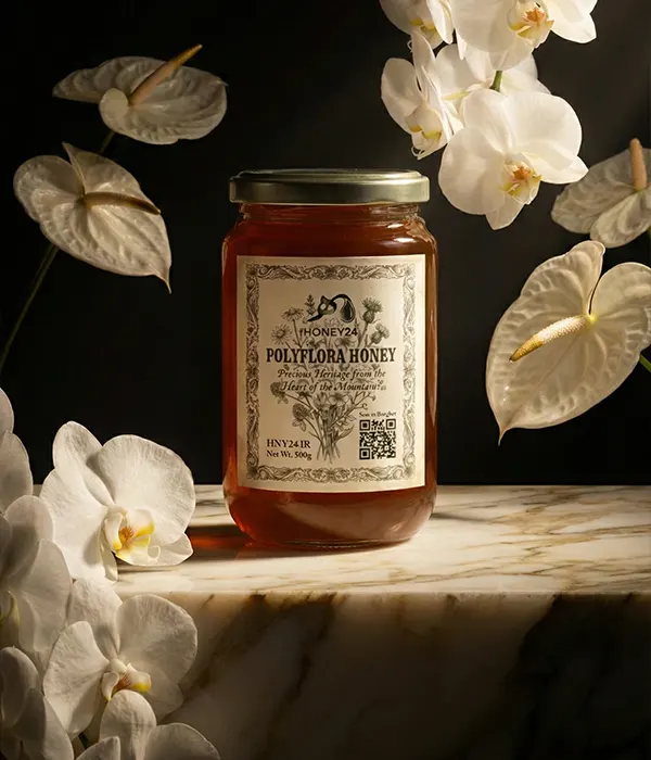 عسل چهل گیاه کوهستان هانی24 مناسب صبحانه