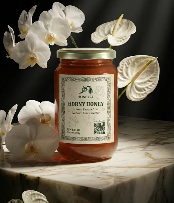 معجون تقویت جنسی هورنی هانی24 (عسل جینسینگ)